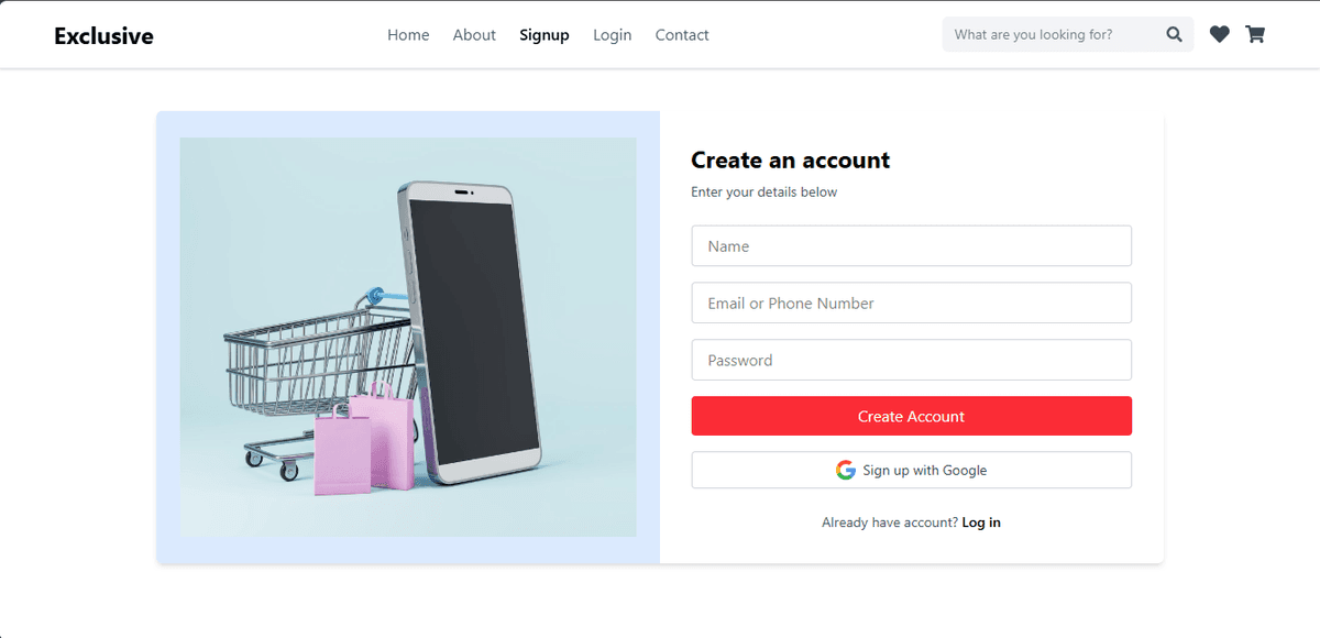 Execlusive-e-Commerce
